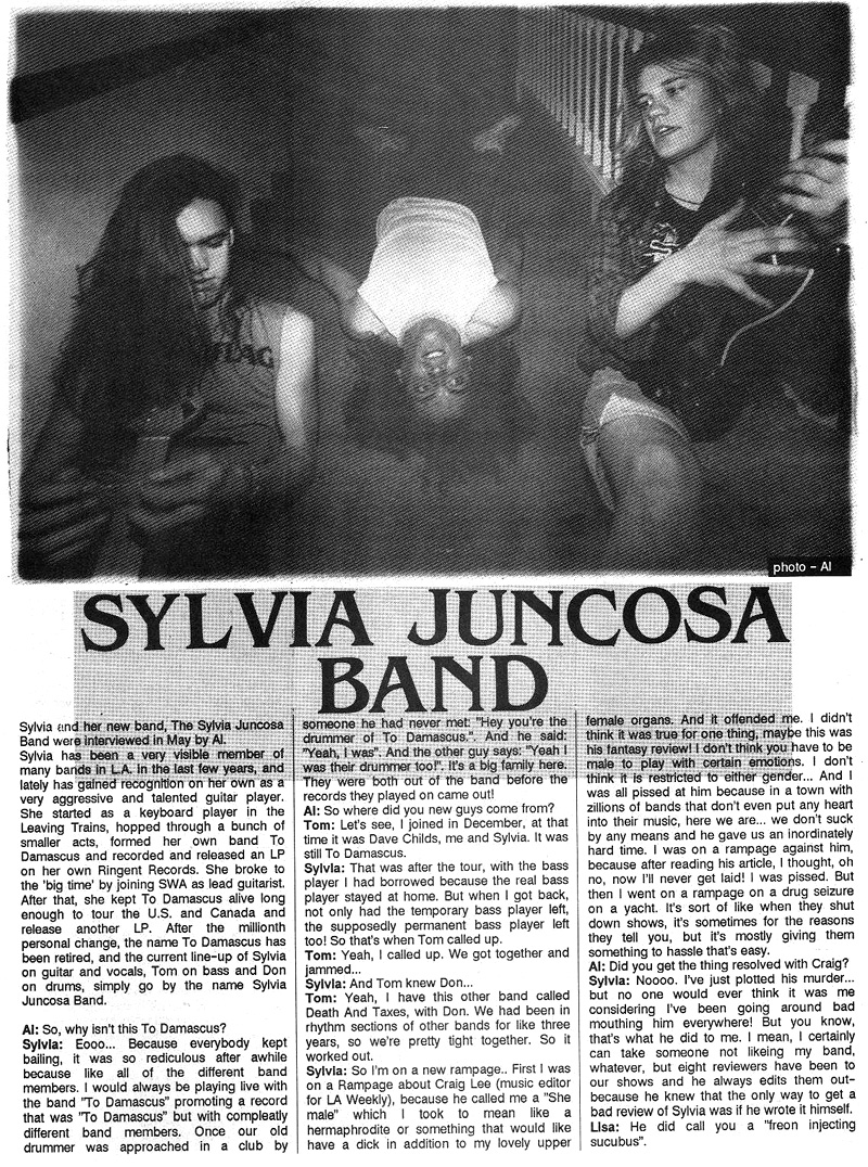 Flipside Interview - Page 1