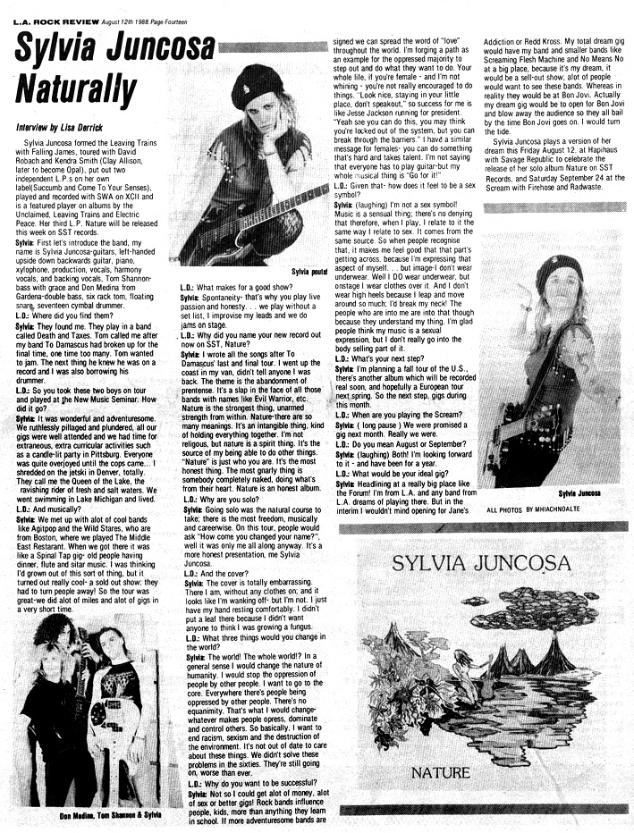 LA Rock Review - Interview