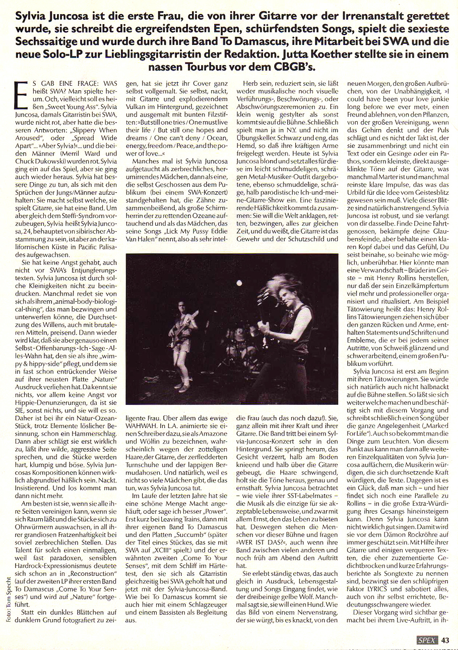 SPEX Magazine - Germany